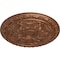 Ekena Millwork Baile Ceiling Medallion (Fits Canopies up to 3 1/4"), Hand-Painted Polished Copper, 20"OD x 1 5/8"P CM20BLPOS - alternate 4